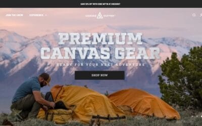 Canvas Cutter: Redefining Comfort and Durability for Outdoor Adventures